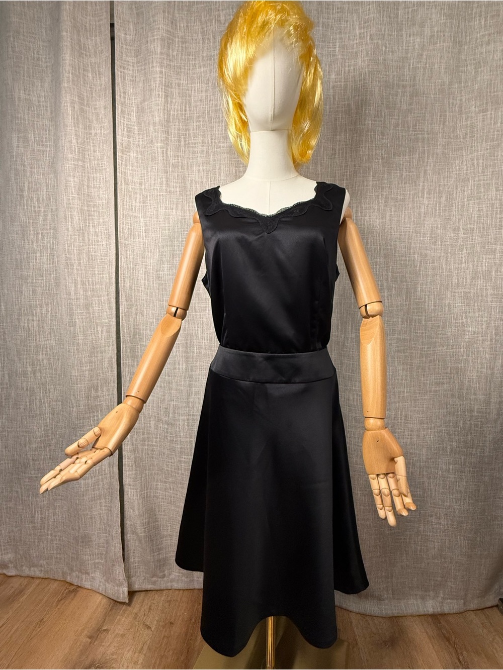 Amanda Smith Black suits blouse and skirt